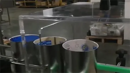 Línea Automática de Llenado de Leche en Polvo